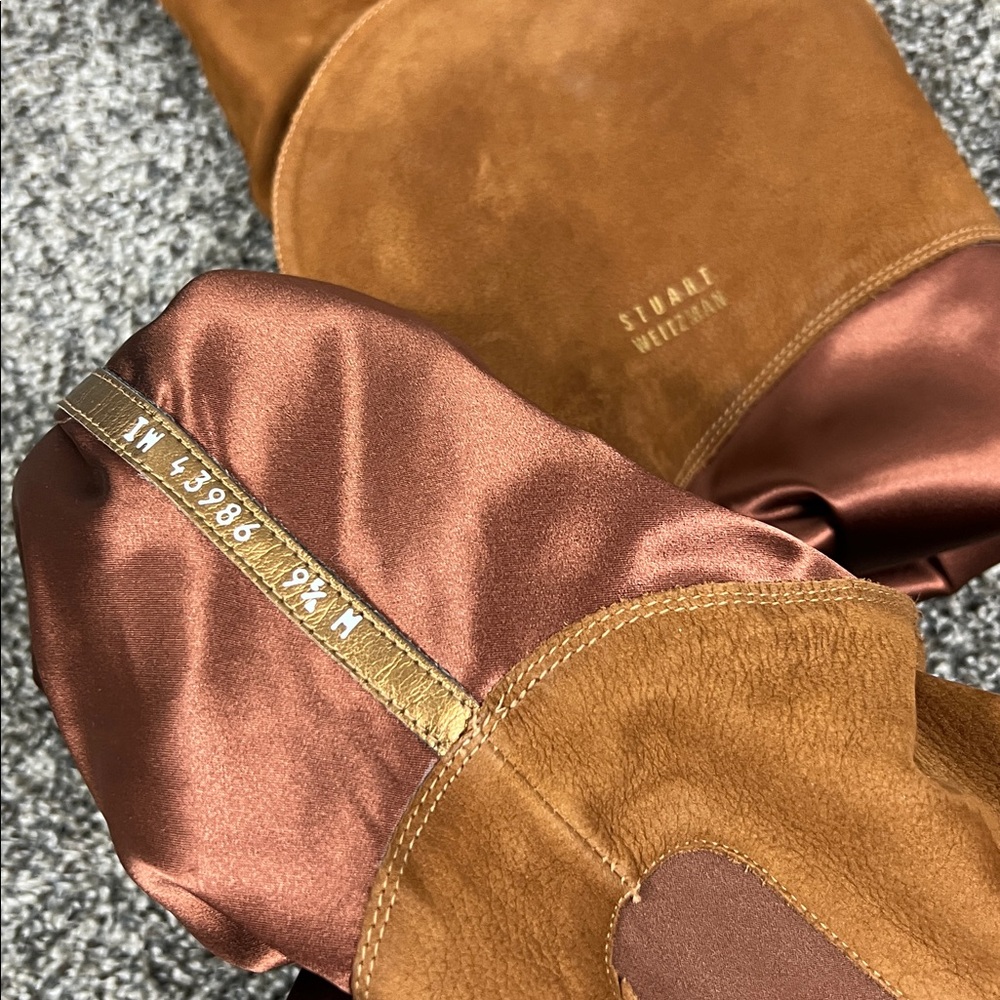 Stuart Weitzman  Suede Boots ~Sz 9.5~ - Picture 14 of 15